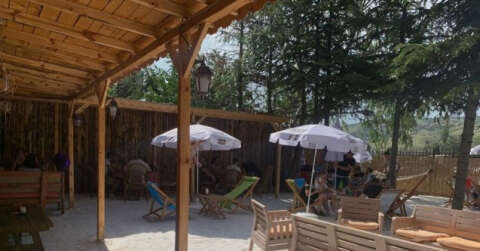 Denizi olmayan Ankara’ya plaj geldi