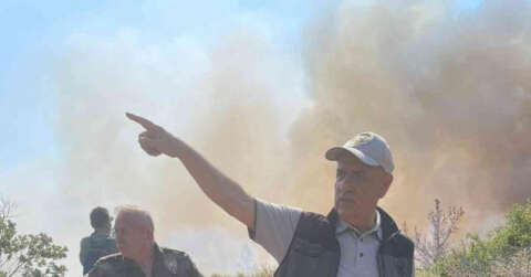 Bakan Kirişci Marmaris’teki yangın bölgesinde incelemelerini sürdürüyor