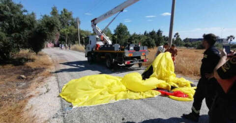 Alman uyruklu iki kadın turist havada paniği yaşadı