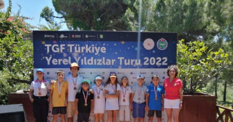 TGF Yerel Yıldızlar Turu Minikler Antalya 4. ayak müsabakası tamamlandı