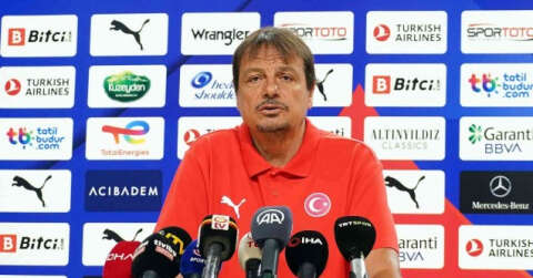Ergin Ataman: "İngiltere maçı büyük önem taşıyor"