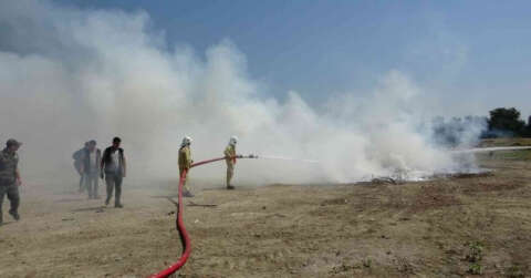 Hatay’da orman yangın tatbikatı yapıldı