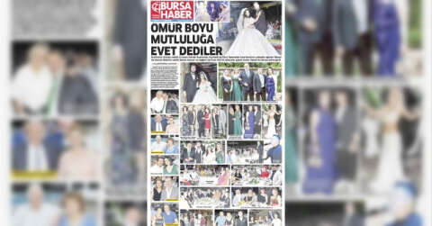 Ömür boyu mutluluğa evet dediler