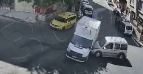 Gaziantep’teki trafik kazaları kameraya yansıdı