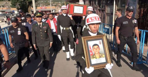 Şehit Er Mert Otal, Kırıkkale'de son yolculuğuna uğurlandı