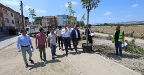 İnegöl Mesudiye Mahallesine 40 araçlık otopark kazandırılıyor