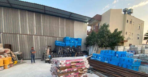 Manavgat’ta inşaat şantiyesinden 1 milyon liralık hırsızlık iddiası