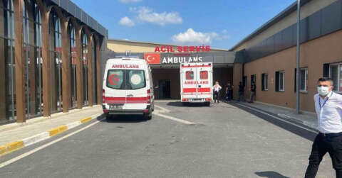 Yangın çıkan hastaneden tahliye edilen hastalar Prof. Dr. Murat Dilmener Acil Durum Hastanesi’ne getirildi