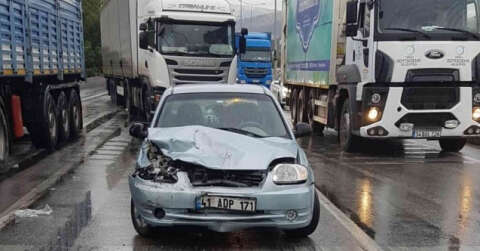 Samsun’da iki otomobil çarpıştı: 4 yaralı