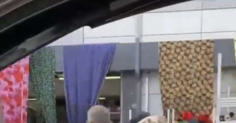 Bursa’da motosiklette ailecek yolculuk kameralarda