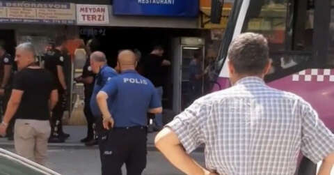 Polisten kaçamayacağını anlayan azılı hırsız bakın ne yaptı