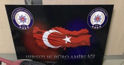 Tekirdağ’da işyerinden 40 bin liralık malzeme çalan hırsız tutuklandı