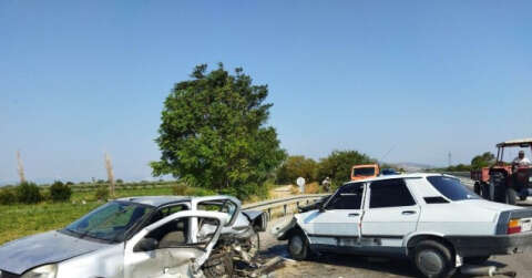 Akhisar’da kazaya sebep olan sürücü kaçtı: 2 yaralı