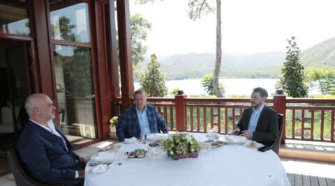 Cumhurbaşkanı Erdoğan, Arnavutluk Başbakanı  Rama’yı kabul etti