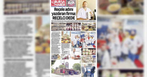 Reçele adını yazdıran firma: REÇELCİ DEDE