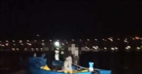 Denizde uzun süren kovalamacanın ardından midye avcıları yakayı ele verdi