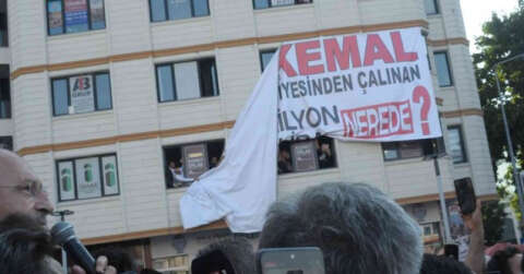 CHP Lideri Kılıçdaroğlu’na pankart şoku