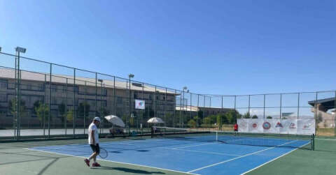2. Ağrı Dağı Tenis Turnuvası başladı
