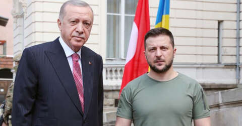 Cumhurbaşkanı Erdoğan, Lviv’de Zelenskiy ile görüştü