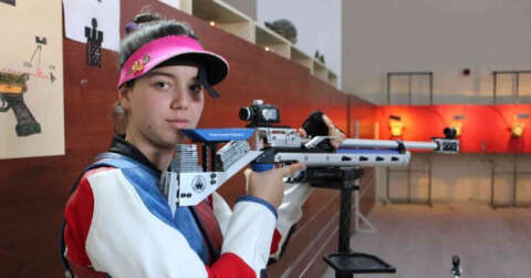 (ÖZEL) İyi bir atıcı olmak için ileri seviye antrenmanlardan geçmek gerekiyor