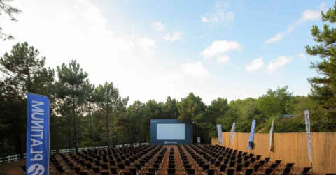 Turkcell Platinum Park’ta açık hava sineması başladı