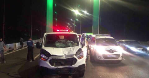 FSM köprüsünde kontrol noktasından süratli geçen şahıs 2 polisi yaraladı