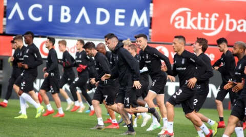 Beşiktaş’ta derbi hazırlıkları sürüyor