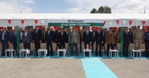 Erciş’te şeker fabrikasında pancar alım kampanyası başladı