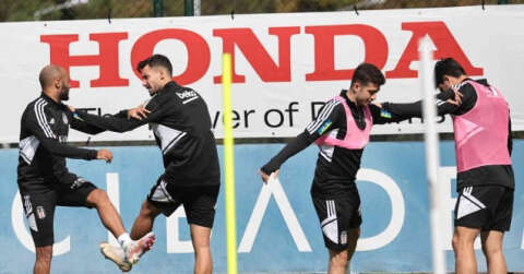 Beşiktaş, Fenerbahçe maçının hazırlıklarını sürdürdü