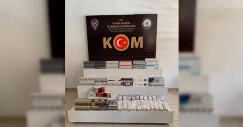 Konya’da gümrük kaçağı sigara ele geçirildi