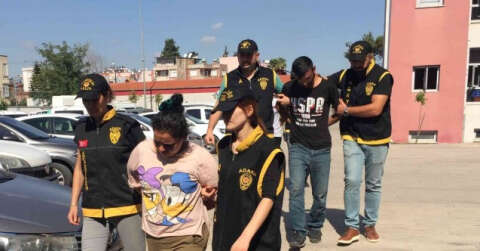 Adana’da sürücüyü “aşk vaadiyle” kandırıp gasp eden 3 zanlı tutuklandı