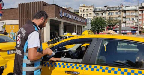 Fatih’te yolcu seçen 3 taksiciye ceza