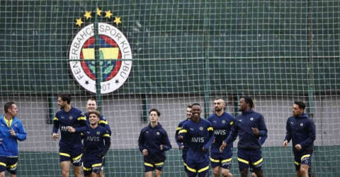 Fenerbahçe, AEK Larnaca maçı hazırlıklarını sürdürdü