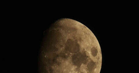 Bitlis’te ‘Şişkin Ay’ hayran bıraktı