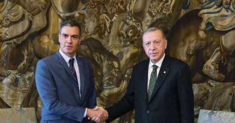 Cumhurbaşkanı Erdoğan, İspanya Başbakanı Sanchez’i kabul etti