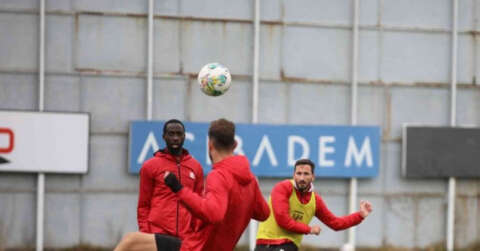 Sivasspor, Ümraniye maçı hazırlıklarını tamamladı