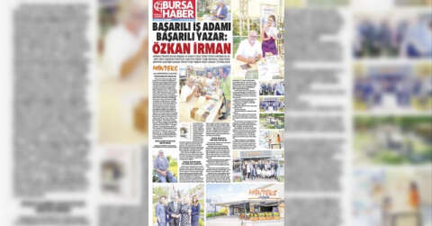 BAŞARILI İŞ ADAMI BAŞARILI YAZAR: ÖZKAN İRMAN