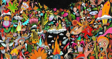 Ressam Mehmet Sinan Kuran’ın ‘Yeni Dünya’ eseri SanatBurada’da satışa çıktı