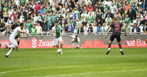 Bursaspor evinde mağlup oldu