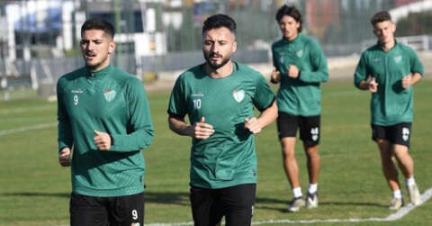 Bursaspor’da Arnavutköy Belediyespor maçı hazırlıkları başladı