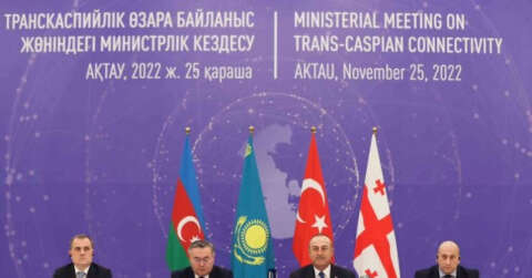 Dışişleri Bakanı Çavuşoğlu: “Orta Koridor’da 2022’de taşınan kargo hacminin 2021’in 6 katı olması bekleniyor”