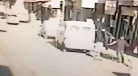 Minibüste silahlı saldırıya uğramıştı, o anlar kamerada