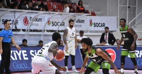 Basketbol Süper Ligi: Aliağa Petkimspor: 84 - Manisa Büyükşehir Belediyespor: 90
