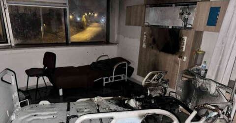 Hastanede çıkan yangın korkuttu: 8 hasta dumandan etkilendi