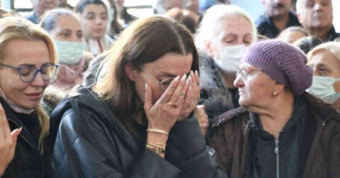 Manken Özge Ulusoy’un babası için Ankara’da cenaze töreni düzenlendi