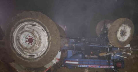 Yeni aldığı traktörün altında kalan 3 çocuk babası şahıs hayatını kaybetti