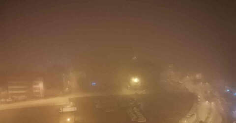 Kayseri’de sis etkili oldu: Görüş mesafesi 5 metre düştü