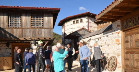 Terk edilmiş köye 1 yılda 80 bin ziyaretçi