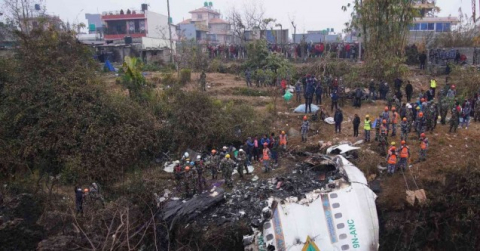 Nepal’de düşen yolcu uçağındaki cansız bedenlerin tümü bulundu
