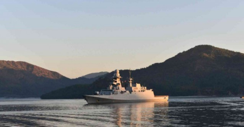 İtalyan Deniz Kuvvetlerine ait fırkateyn Aksaz’a liman ziyareti gerçekleştirdi